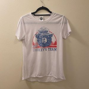 Smokey bear graphic t shirt short sleeve